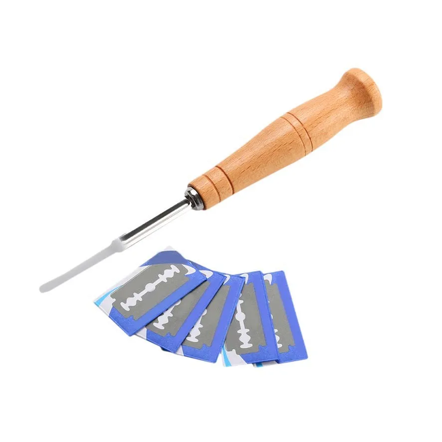 40^Newly Bread Bakers Lame Slashing Tool Dough Making Razor Accessories for Baking Blade Cutter Dropshiping | Дом и сад