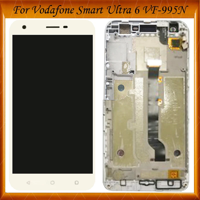 

For Vodafone Smart Ultra 6 VF-995N VF995N VF995 LCD Display Touch Screen Digitizer Assembly Replacement With/Without Frame