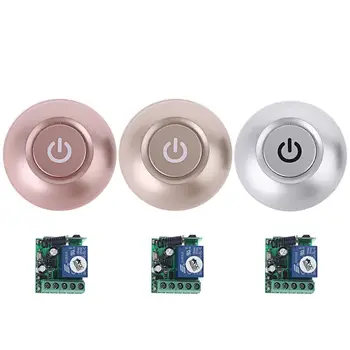 

DC12V Self Generating Single Way Switch Controller Receiver Module with Electricity Remote Control 433MHZ