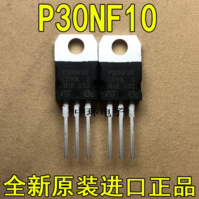 

10pcs/lot 30N10 STP30NF10 P30NF10 TO-220 35A100V