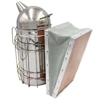 

Stainless Steel Beekeeping Smokers Bee Hive Equipments beekeeper's tools and equipments