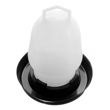 1 pc plástico aves de capoeira automática waterer frango água codorna frango aves pássaro faisão alimentação bebida ferramenta água alimentador automático