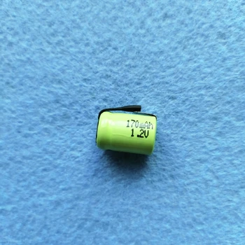 

1.2V 1/3AAA 170MAH Ni-MH rechargeable battery with welding tabs for solar light