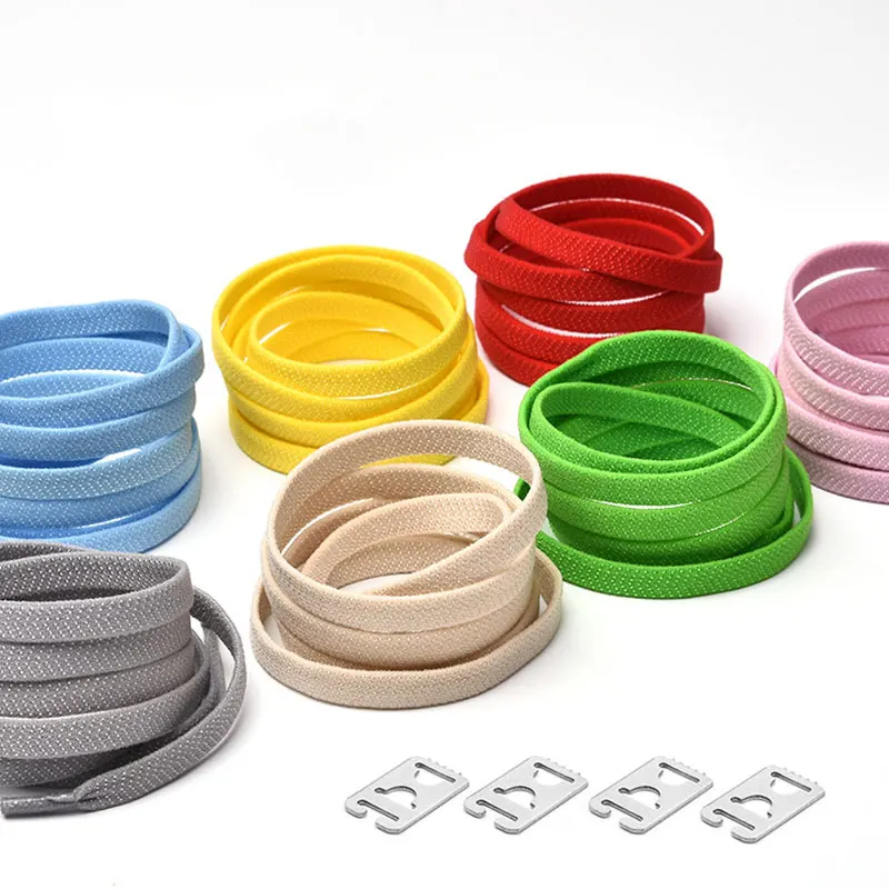 

Arrow Pattern Card Buckle Free Lazy Shoelaces Solid Elastic Shoelaces Sport Casual Shoes Tightly Shoelaces 1 Pair High Quality