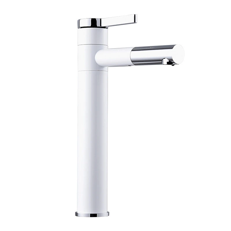  Kitchen Faucet Bathroom Basin Faucet Single Handle Single Hole Mixer Tap Deck Mounted Hot and Cold  - 4000244730636