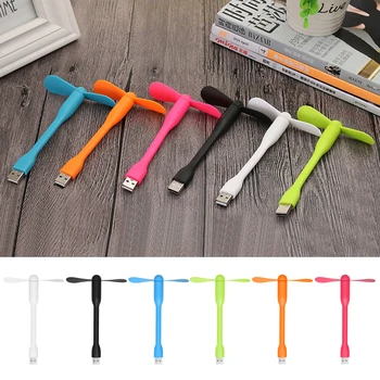 

Besegad Portable Flexible Mini Personal Cooling Cooler USB Fan for Mobile Power Laptop PC Computer iPad Home Office Accessories