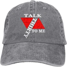 

Talk Thirty to Me Sports Denim Cap Adjustable Unisex Plain Baseball Cowboy Snapback Hat