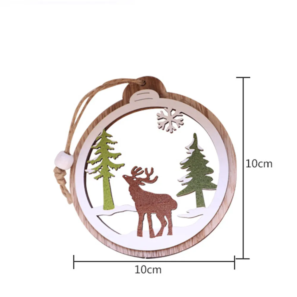 1 шт. Новые украшения для новогодней елки настенная вешалка подарок узор
