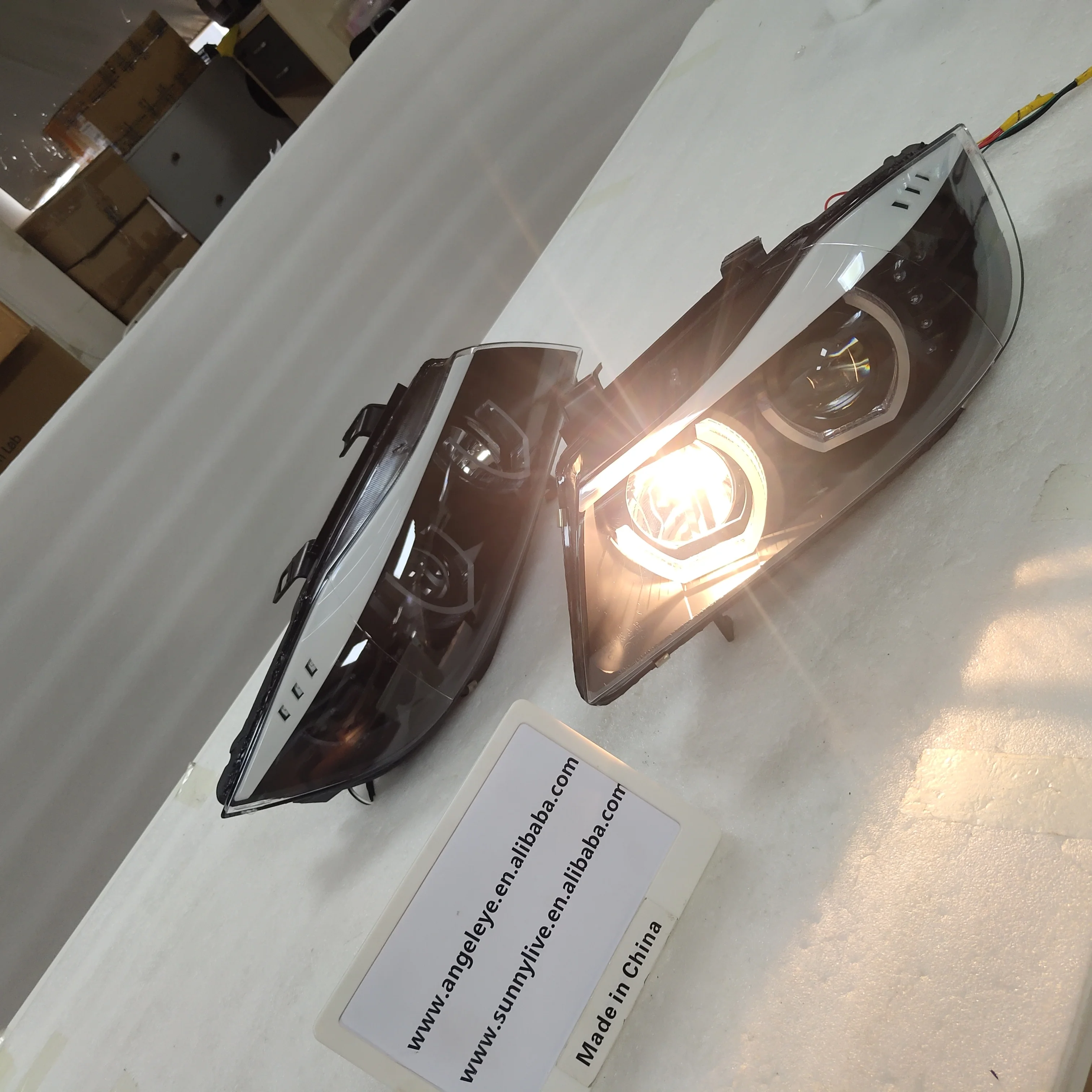 

New arrival E90 led headlight For BMW E90 330I 320I 318i JY