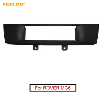 

FEELDO 1Din Car CD Radio Fascia Frame Panel for ROVER MG6 2008+ Stereo Dash Installation Frame Kit Trim Bezel