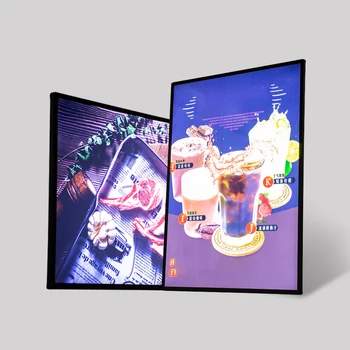 

A3 menu led display backlit led panel led glass panel light box