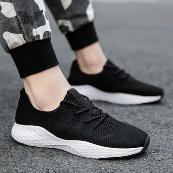 

All Season Unisex Sneakers Fashion Mesh Flat Shoe Breathable Men and Women Casual Shoes Outdoor Walking Jogging Shoes Size 49
