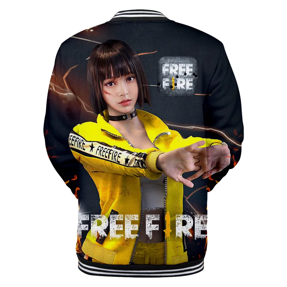 Брендовая Новинка, куртка с 3D принтом «Digital Free Fire», пальто для косплея, толстовка с капюшоном и длинными рукавами, повседневная одежда для геймеров, толстовки Harajuku