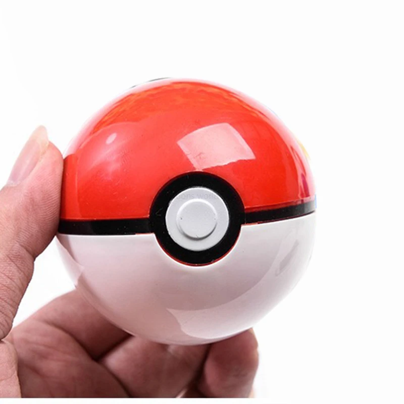 子供のためのモンスターボールのおもちゃ オリジナルのポケモンのおもちゃ 本物のボタン ランダムなポケモン変換 漫画 ビーチギフト Glow Party Supplies Aliexpress