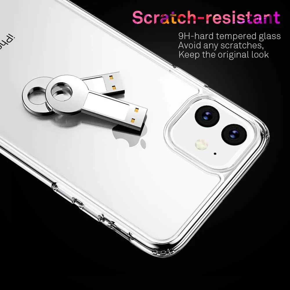 Arvin HD Clear Case for iPhone 11 Pro Max X XR XS Max 6 7 8 4