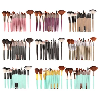 

18PCS/Set Professional Makeup Brushes Set Makeup Brush for Eyeshadow Eyeliner Foundation Blush Brushes Face Cosmetic Tools Kit