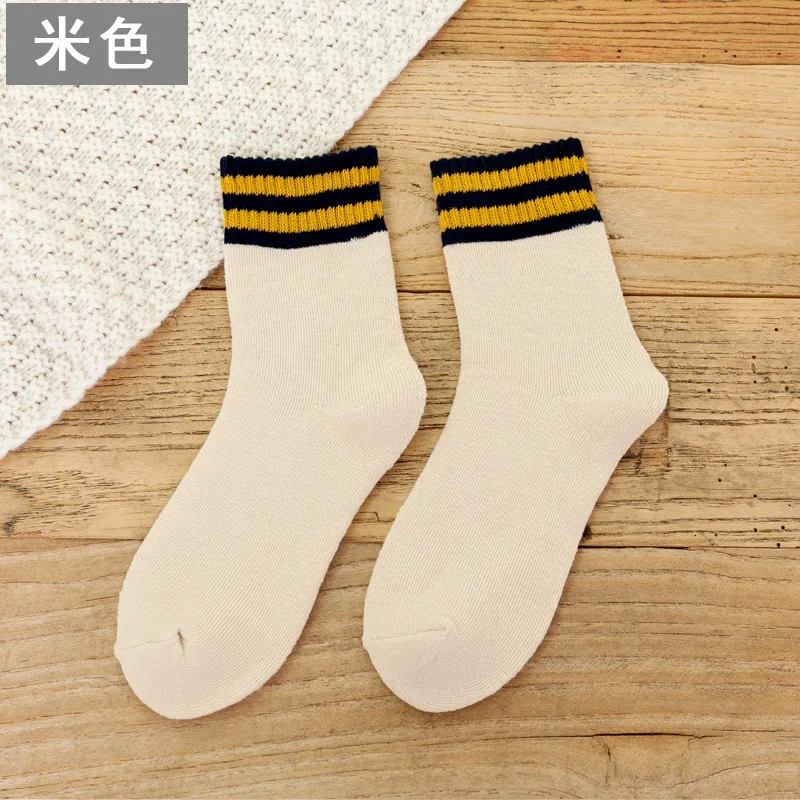 1 пара, зимние толстые теплые носки, шерстяные махровые женские носки, винтажные рождественские носки, подарок, зимние носки, женские носки и Чулочные изделия - Цвет: A-02