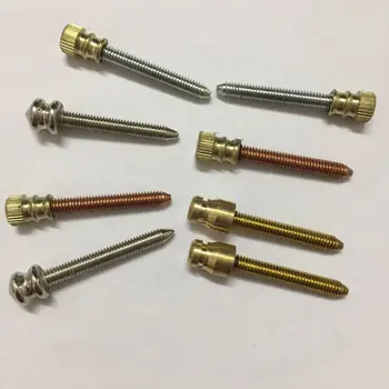 

5PCS Metal 4mm Thread Solid Tattoo Contact Screw For Permanent Tattoo Coil Machine Gun Spare Part Accessories Supply