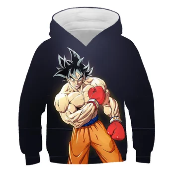 

Dragon Ball Z 3D Hoodie Sweatshirts Child's Hoodie Muscle Anime Fashion Casual Tracksuits Boy Girl Jackets Hooded Pullover