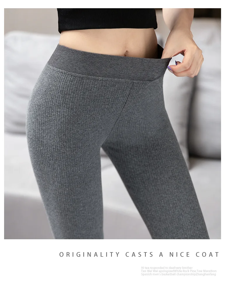 aerie crossover leggings Women Autumn Winter Cotton Leggngs Sexy High Waist Warm Leggings Women XXL Black Pants Stretchy Athletic Fashion Lady Clothing aybl leggings