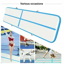 Дешевая надувная гимнастическая дорожка 3 м, надувной батут с насосом для домашнего использования/тренировок/Черлидинга/пляжа