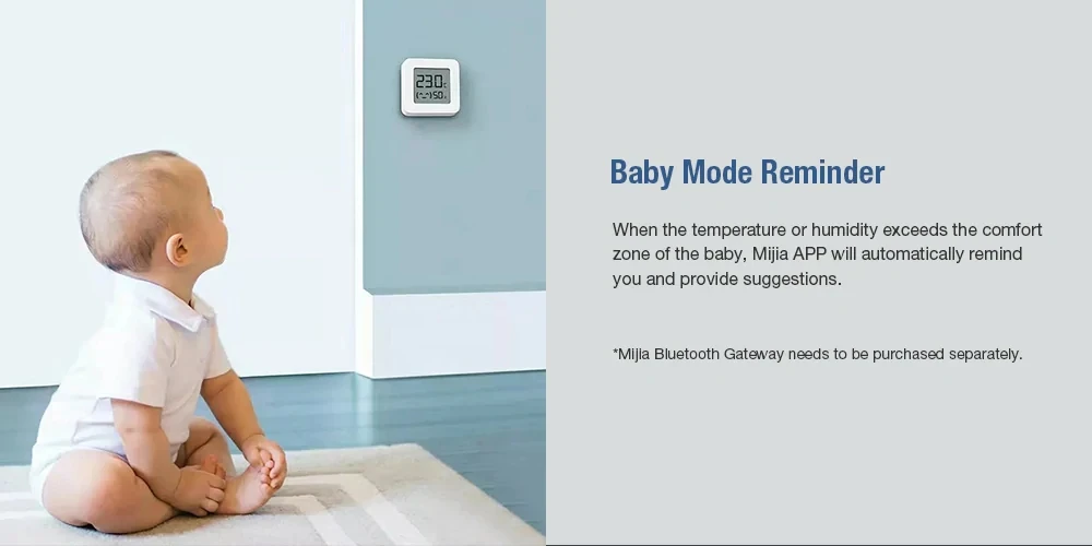 [Newest Version] XIAOMI Mijia Bluetooth Thermometer 2 Wireless Smart Electric Digital Hygrometer Thermometer Work with Mijia APP (3)
