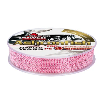 Best Spot fishing line 4 Strand 100M 300M braided fishing line Fishing Lines cb5feb1b7314637725a2e7: White and Red|Yellow and Red 