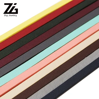 

ZG 11colors 1.2 meters 5mm Bracelet PU Rope Leather Cord for Fashion Bracelet Design Jewelry Making DIY