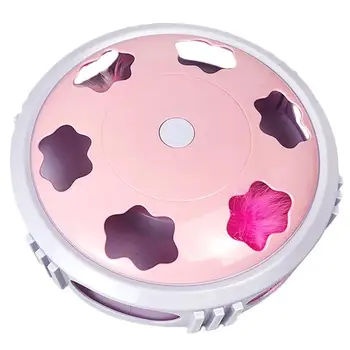 

1Pc Electric Cat Playing Toy Automatic Kitten Teaser 360 Degree Rotatable Feather Turntable Toy Turntable(Without Battery)