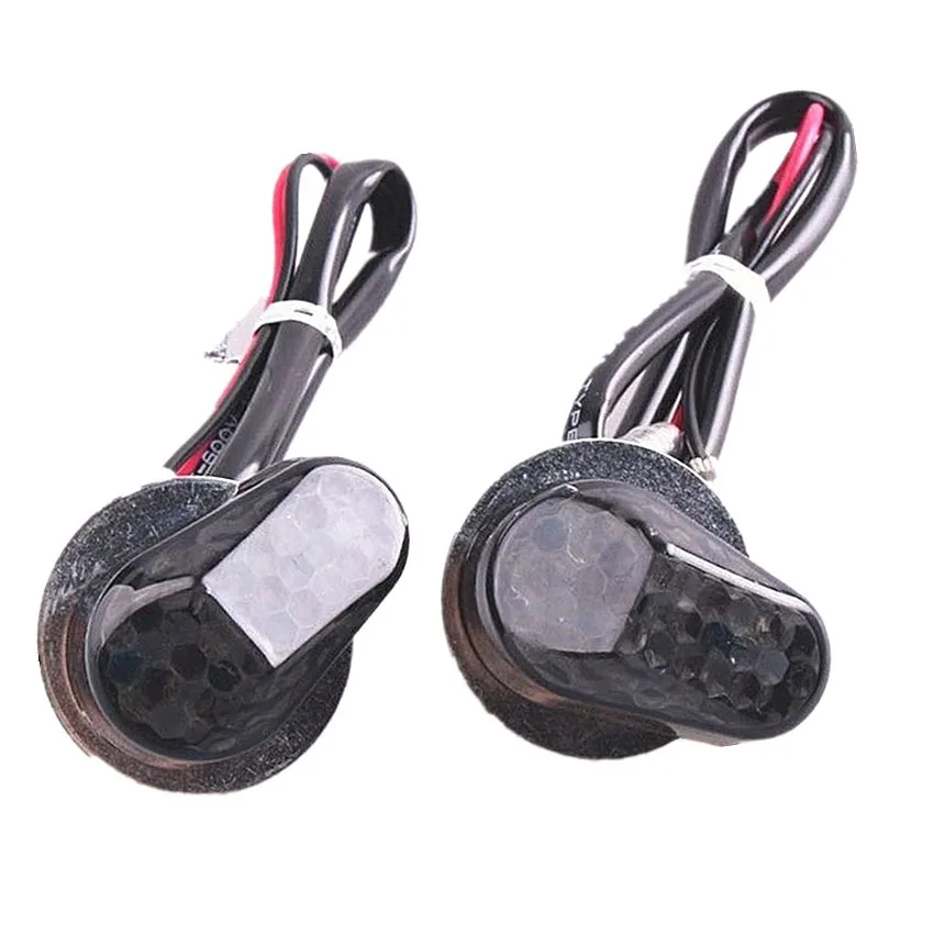 

For Yamaha YZF R1 R6 MT-09 FZ-09 FZ1 FZ6 FZ8 Universal LED Turn Signal Indicators Light Smoke
