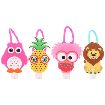 

8pcs Travel Bottles Refillable Cartoon Portable Dispensers for Family Kid