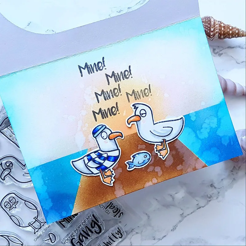 

Metal Cutting Dies and Rubber Stamps for Scrapbooking Meins Gang Duck Craft Dies Cut Decoration Card Making Stencil Album Sheet
