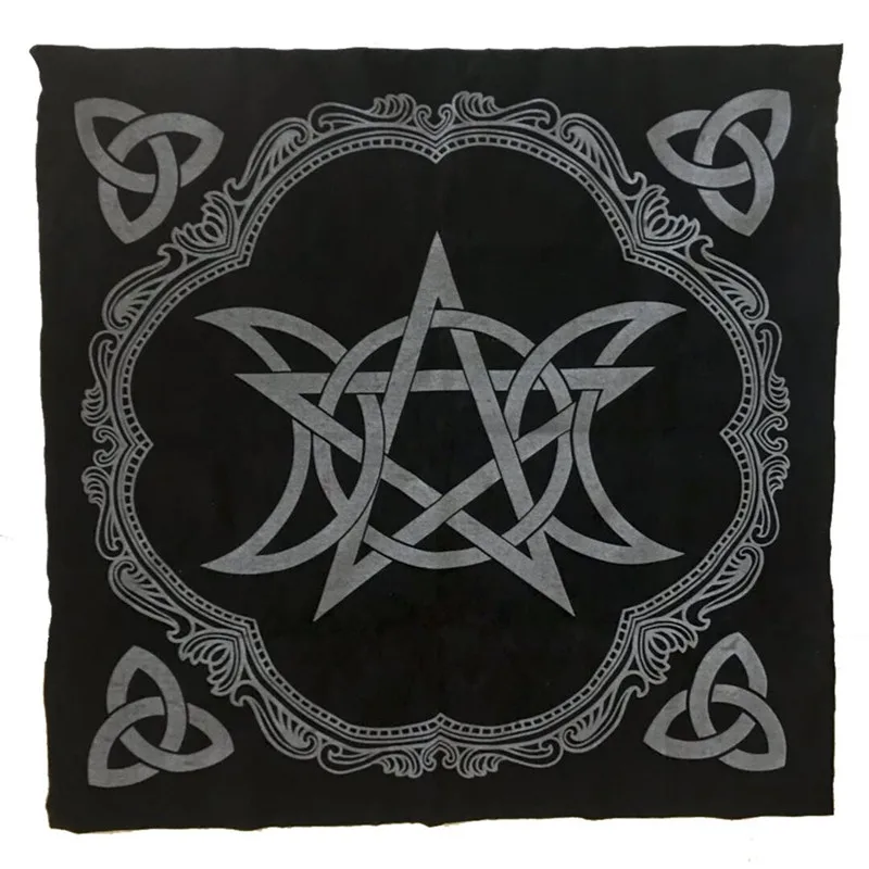 4 styles Retro Altar Tarot Cards Bag Party Table Cloth Board games Sun Moon Tablecloth For Divination Wicca Velveteen Tapestry