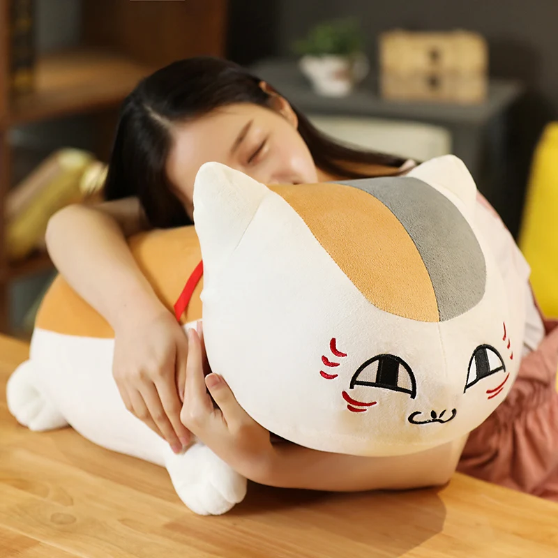 Anime Natsume Yuujinchou Nyanko Sensei Soft Plush Pillow Throw Doll Toy Gift 20" 