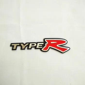 

Type R 3D Metal Aluminum Emblem Trunk Badge Sticker 2016 new