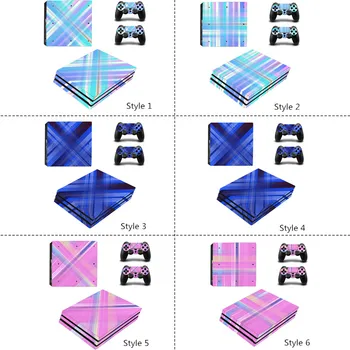 

For PlayStation 4 Console and 2 Controller Game Skin Sticker Line Series Vinyl Game Console Controller Decals