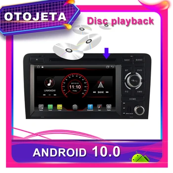 

OTOJETA Car DVD Android 10.0 Car GPS for AUDI A3 2003-2011 7inch Car Radio Multimedia tape recorder bluetooth navigation
