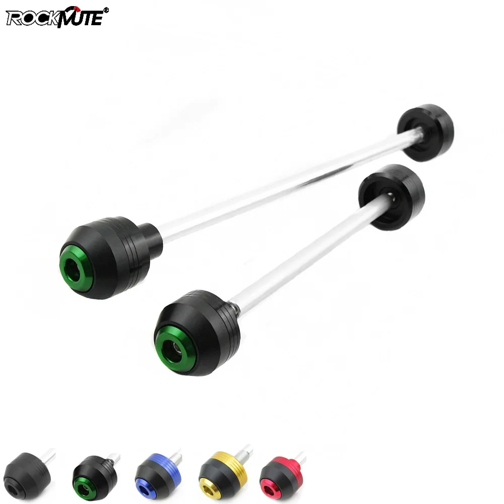 

For Kawasaki Z1000 2003 2004 2005 2006 Motorcycle Front Rear Wheel Axle Fork Slider Crash Protector Drop Falling Protection