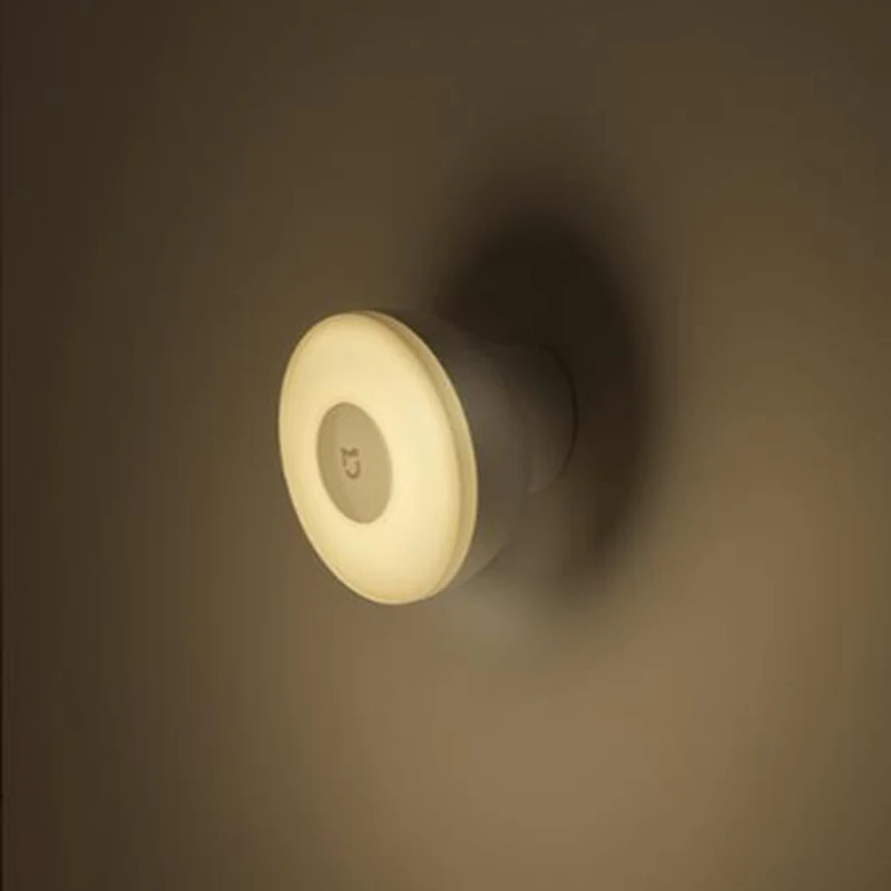 Xiaomi Mijia Led Induction Night Light 2 Lamp Adjustable Brightness Infrared Smart Human Body Sensor with Magnetic Base smart night lamp