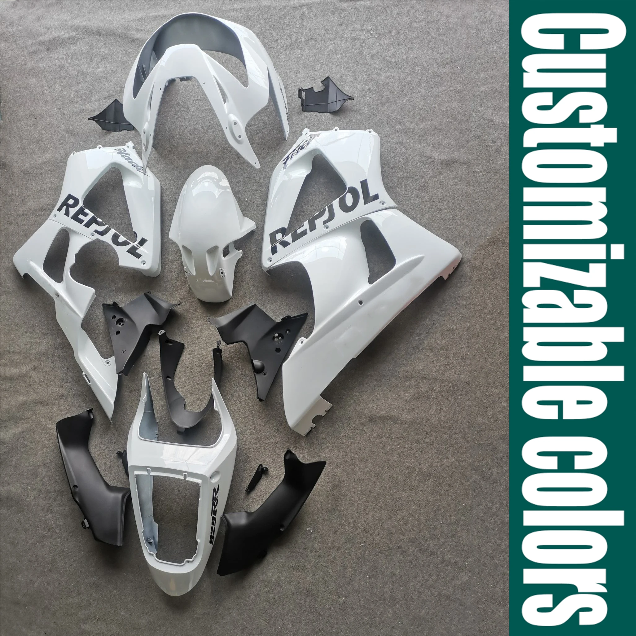 Подходит для мотоцикла 2000 - 2001 CBR900RR CBR929RR комплект обтекателей кузова CBR 900RR 929RR 900 RR