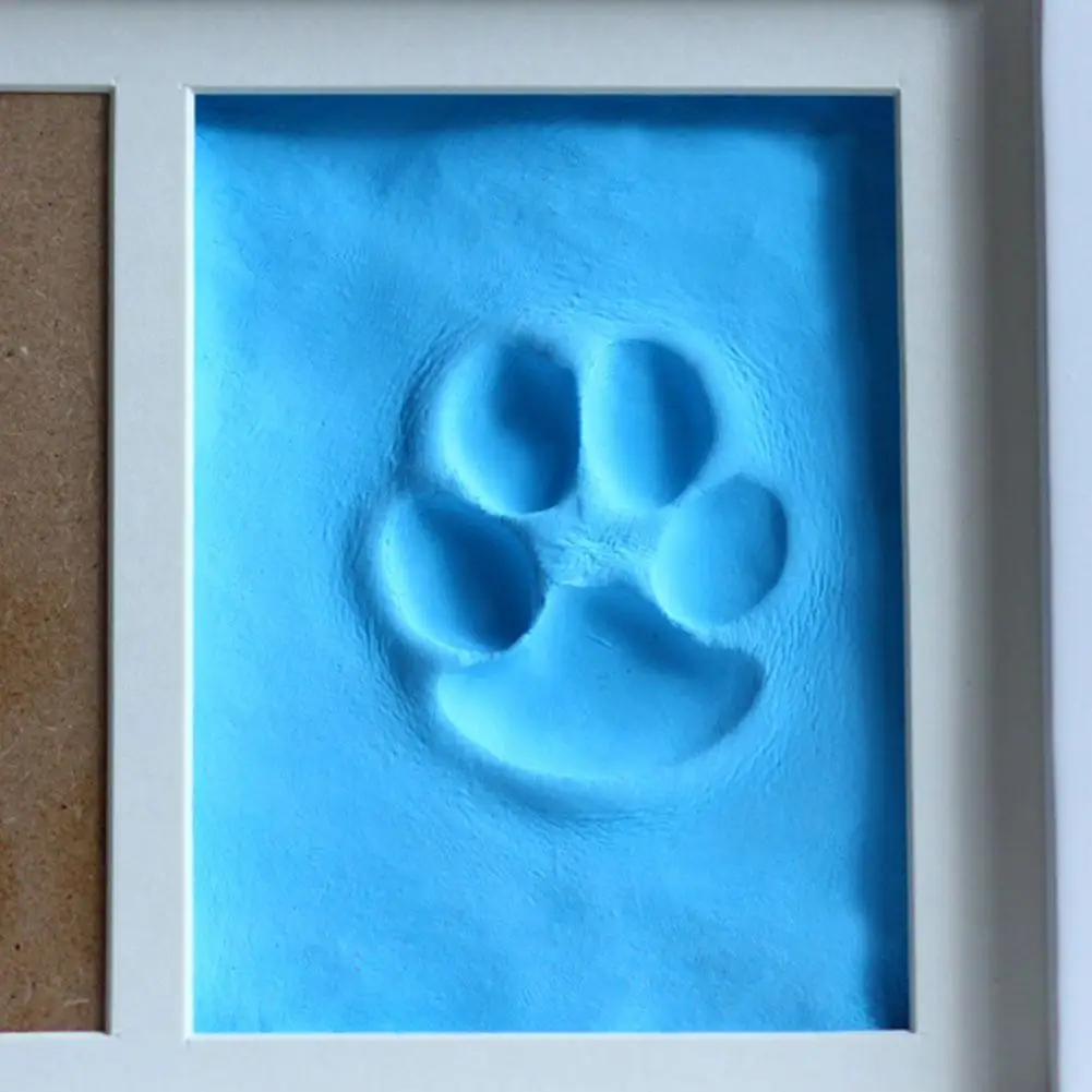 frame for clay paw print