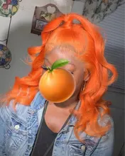 Body-Wave-Bundles Closure Remy-Hair Orange Fast-Usa with Blonde 3