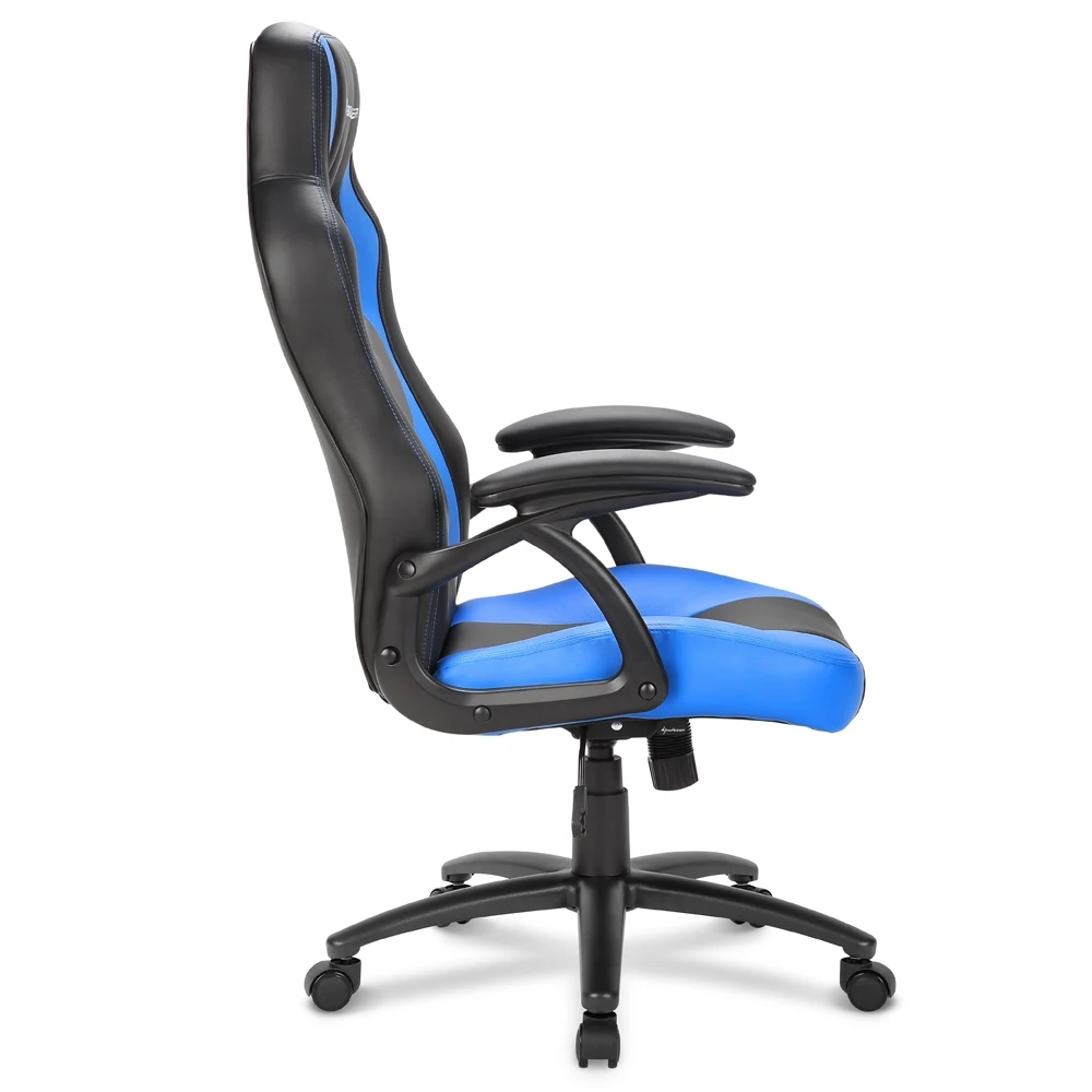 Игровое кресло Sharkoon Skiller SGS1 компьютерное, до 100 кг, кожа PU/PVC, дерево