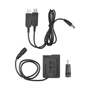 

Andoer DMW-DCC8 DC Coupler USB Power Adapter Camera Charger for DMC-FZ200 DMC-FZ1000 DMC-GH2 DMC-G5 Lumix GX8 G85 etc