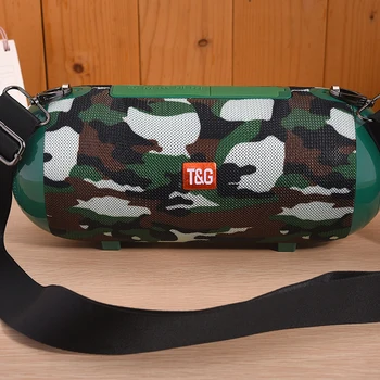 

Portable protable Wireless Speaker Waterproof Outdoor Column Boom Box Music Center Super Bass Support FM Radio TF Card