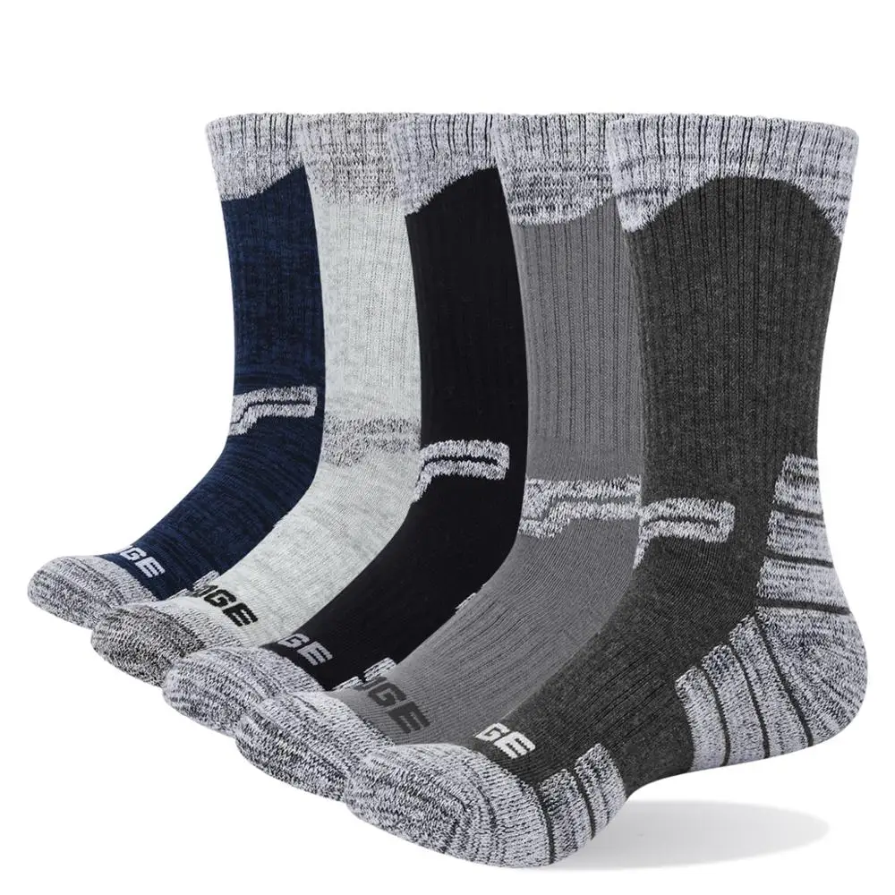 YUEGDE брендовые высококачественные носки с подушками из чесаного хлопка, дышащие удобные повседневные мужские носки - Цвет: 1501