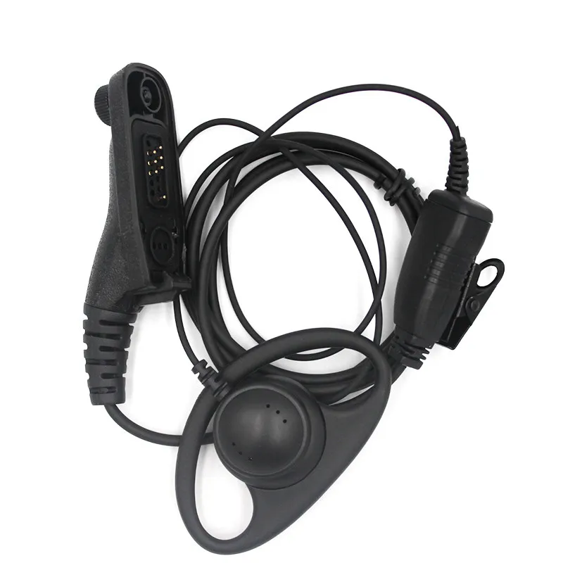 Ptt Audio Earpiece for Motorola,APX7000,APX8000X,XPR6550,SRX2200,Radio Earphone,D Ring Headset,Earpiece for Motorola