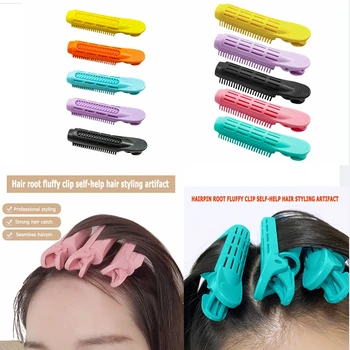 

Portable Fluffy Hair Root Clip Hair Curler Practical Curly Hair Rollers DIY Hair Tools Lightweight Easily Carrying Hair Part