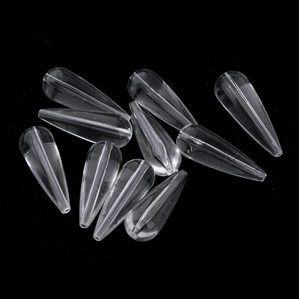 10 PCS Sinking Spirolino Bombarda Fishing Float For Casting Lure Sequins Flies