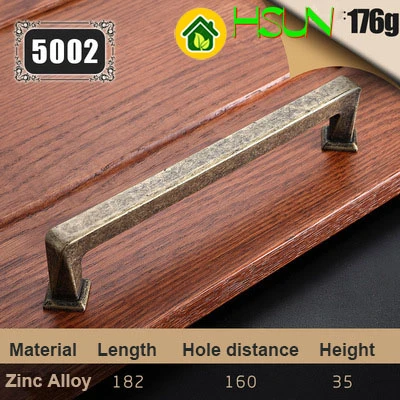 Brass Cabinet Door Small Handle Chinese Style Furniture Bedside Cupboard Cupboard Old-fashioned Drawer Cabinet Doorknob Handle - Цвет: 5002-160